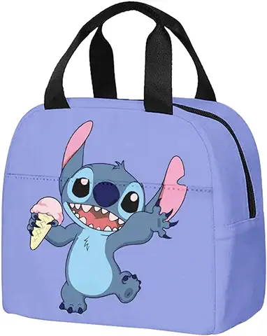 Stitc-h Bolsas de Almuerzo de Picnic Escolar, Bolsa Térmica Reutilizable para el Almuerzo, Bolsa Termica Porta Alimentos Infantil en Compartimento Doble para Niños Escuela 21 x 11.5 x 20cm Stitc-h Bolsas de Almuerzo de Picnic Escolar, Bolsa Térmica Reutilizable para el Almuerzo, Bolsa Termica Porta Alimentos Infantil en Compartimento Doble para Niños Escuela 21 x 11.5 x 20cm