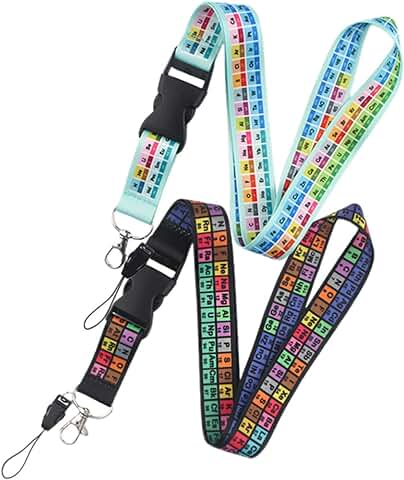 STOBOK 2 Uds Cordón para Hombres Brazalete Llavero Pulseras Soporte Tabla Periódica De Elementos Llaves Cordones Correa Crucero Cordón Teléfono Celular Cordones Química Regalos Teléfono STOBOK 2 Uds Cordón para Hombres Brazalete Llavero Pulseras Soporte Tabla Periódica De Elementos Llaves Cordones Correa Crucero Cordón Teléfono Celular Cordones Química Regalos Teléfono