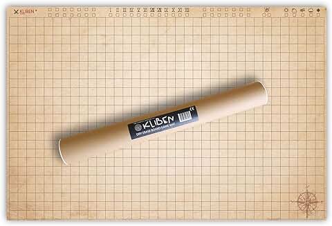 Tablero de Rol Reutilizable - Tapete para Batallas y Juegos de Mesa - Dungeons and Dragons, Miniaturas  