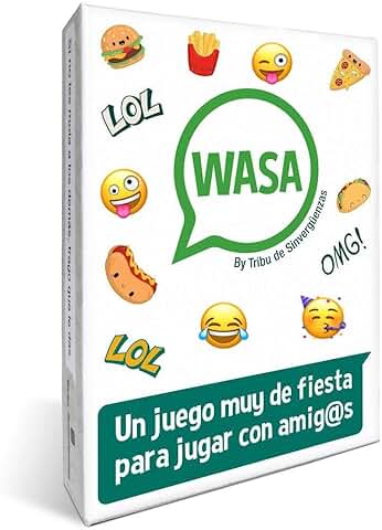 TRIBU DE SINVERGÜENZAS WASA – Juegos de Mesa Adulto - Juego de Cartas para Fiestas y Risas. Juegos de Mesa by  