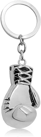 Tumundo Llaveros + Caja de Regalo Chiave Peso Fitness Guantes de Boxeo Llavero-Coche Clave Colgante Acero Deporte Hombre Tumundo Llaveros + Caja de Regalo Chiave Peso Fitness Guantes de Boxeo Llavero-Coche Clave Colgante Acero Deporte Hombre