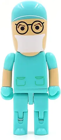 Ulticool - Médico Hospital Cirujano 16 GB - Doctor Hospital - Memoria Almacenamiento de Datos – USB Flash Pen Drive Memory Stick  
