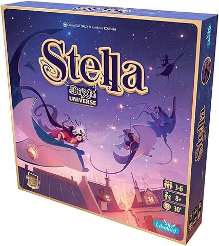 Unbox Now - Stella Dixit Universe - Juego de Mesa en Español y Portugués, 8+ Años.  