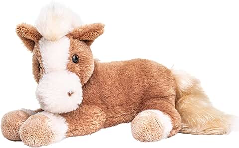 Uni-Toys - Caballo Marrón, Tumbado - Muy Suave - 28 cm (Longitud) - Animal de Granja - Animal de Peluche, BH-13030 Uni-Toys - Caballo Marrón, Tumbado - Muy Suave - 28 cm (Longitud) - Animal de Granja - Animal de Peluche, BH-13030