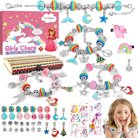 Unicornio Regalos Niñas 5-12 Años Niños, Kit Manualidades Para Hacer Joyas Juegos Pulseras 5+ Años, Calendario Adviento Navidad Originales Juguetes Unicornio Regalos Niñas 5-12 Años Niños, Kit Manualidades Para Hacer Joyas Juegos Pulseras 5+ Años, Calendario Adviento Navidad Originales Juguetes