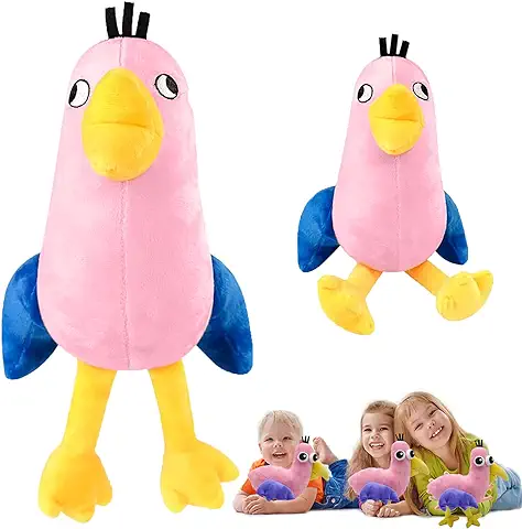 WELLXUNK Garten of Banban Juguetes, Banban Animales Peluches, Garten of Banban Plush, Garden of Banban Muñeca, Banban Plushies Toy, Garten of BanBan Doll Toy, Regalos para Niño y Aficionados (Rosa)  