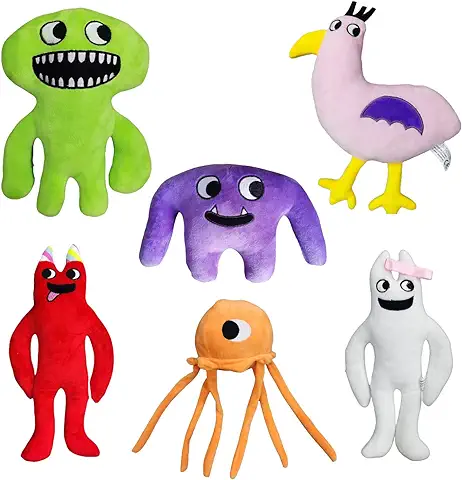 YISKY Garten of Banban Juguetes, 6 Pcs Animales Peluches, Jumbo Josh, Horror Game Plushies, Regalos para Niño y Aficionados  