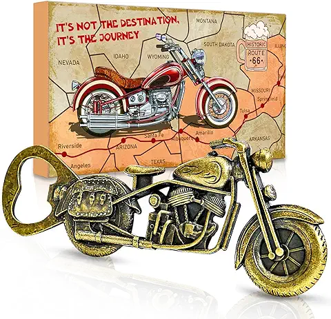 Regalos Originales para Hombre Padre Navidad - Calendario Adviento Cerveza Regalo para Amantes Motos Ideas Regalos Papa Amigo Invisible Marido Cuñado Hermano Dia del Padre Regalos San Valentin Hombre  