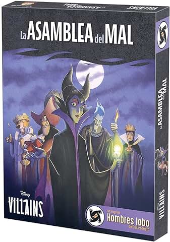 Zygomatic Los Hombres Lobo de Castronegro - la Asamblea del Mal. Juego de Mesa de Villanos Disney en Español. LMELG04ES, a Partir de 14 Años.  