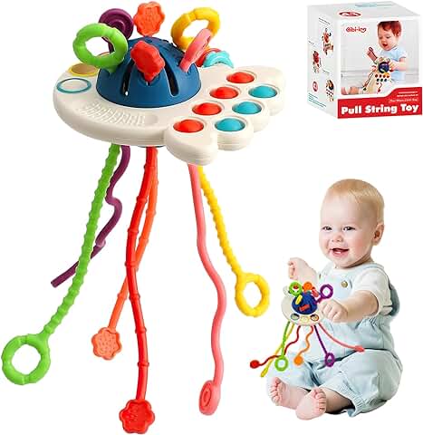 ZZQVIP - Bebe Juguetes Montessori, Entrenamiento Motricidad Fina, Sensoriales para Niños Pequeños, Desarrollo Temprano Para, Regalo para Mayores de 18 Meses Chico Chica  