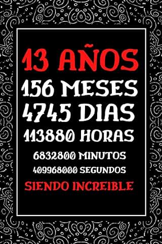 13 AÑOS Siendo Increible: Diario Cuaderno de Notas , Regalos Cumpleaños Niñas Chico 13 Años , Apuntes o Agenda , Regalos Adolescentes Originales Cumpleaños 13 AÑOS Siendo Increible: Diario Cuaderno de Notas , Regalos Cumpleaños Niñas Chico 13 Años , Apuntes o Agenda , Regalos Adolescentes Originales Cumpleaños