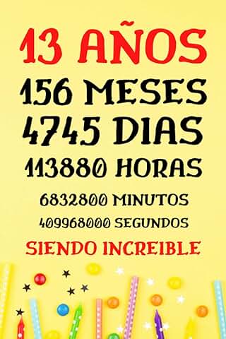 13 AÑOS Siendo Increible: Diario Cuaderno de Notas , Regalos Cumpleaños Niñas Chico 13 Años , Apuntes o Agenda , Regalos Adolescentes Originales Cumpleaños 13 AÑOS Siendo Increible: Diario Cuaderno de Notas , Regalos Cumpleaños Niñas Chico 13 Años , Apuntes o Agenda , Regalos Adolescentes Originales Cumpleaños