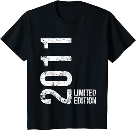 13er Cumpleaños Niño Niña 13 Años 2011 Regalo de Cumpleaños Camiseta 13er Cumpleaños Niño Niña 13 Años 2011 Regalo de Cumpleaños Camiseta