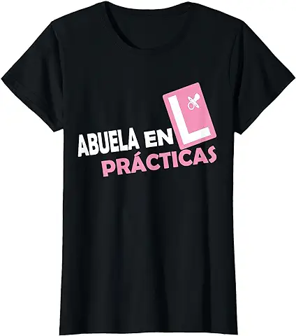 Abuela en Prácticas Abuelos Primerizos Regalos Futura Abuela Camiseta  