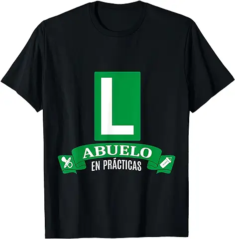 Abuelo en Prácticas Abuelos Primerizos Regalos Futuro Abuelo Camiseta  