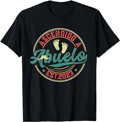 Ascendido A Abuelo 2023, Anunciar Abuelos Primerizos Camiseta  