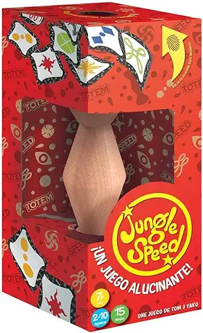 Asmodee - Zygomatic - Jungle Speed - Juego de Mesa en Español y Portugués  