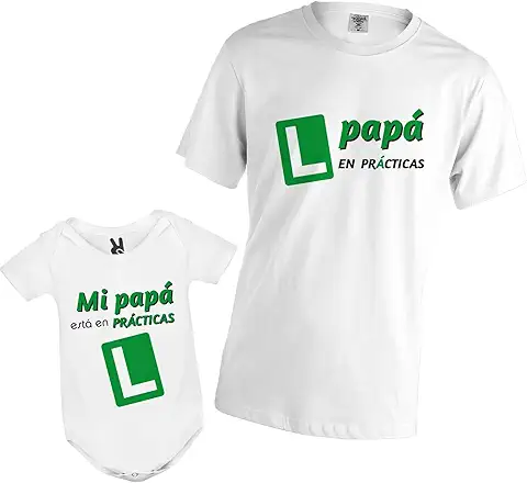 Body Bebé y Camiseta PERSONALIZADOS, Diferentes Tallas a Elegir, Body Blanco Personalizado Recién Nacidos a 1 Año, Camiseta Blanca Personalizada Mujer y Hombre. El Regalo más Original para Primerizos  