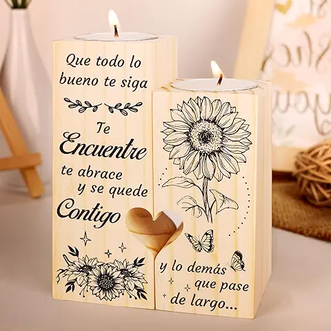 Candelabro Regalos Originales para Mujer, Que Regalar a Tu Madre, Abuela, Hermanas, Cumpleaños  