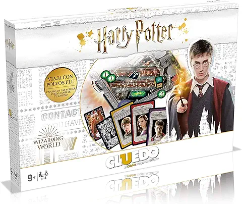 Cluedo Harry Potter - Juego de Mesa de Misterio de Winning Moves - Resuelve el Enigma en el Universo Harry Potter - Versión en Español  