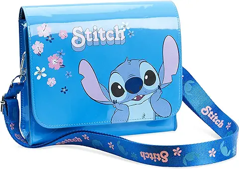 Disney Bolso Bandolera Niña, Bolsos de Niña y Adolescente de Lilo y Stitch, Bandolera Niña  