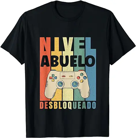 Gamer Abuelo en Prácticas Abuelos Primerizos Regalos Futuro Camiseta  