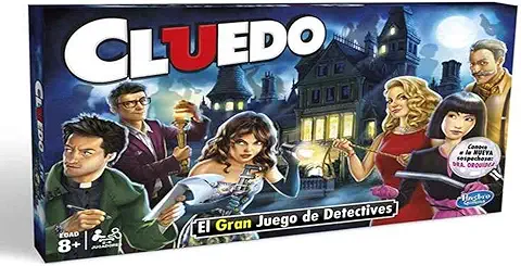 Hasbro Gaming 38712546 Clasico Cluedo (Versión Española), Multicolor  