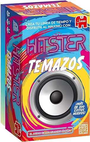 Jumbo - Hitster Temazos, Juego de Fiesta y Cartas Recomendado a Partir de 16 Años  