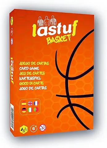 LASTUF Juego de Basket Niños de Cartas Familiar de Mesa Multiidioma Internacional - Regalo a Partir de 6 Años  