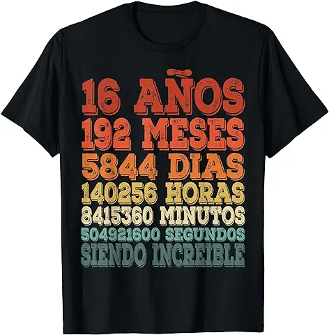 Regalos para Adolescentes de 16 Años Chicas Cumpleaños 16 Camiseta Regalos para Adolescentes de 16 Años Chicas Cumpleaños 16 Camiseta