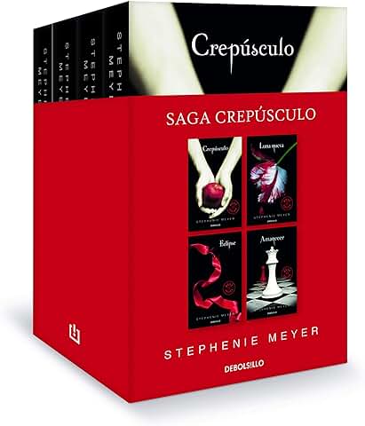 Saga Crepúsculo (edición pack con: Crepúsculo | Luna Nueva | Eclipse | Amanecer): 26200 (Best Seller)  