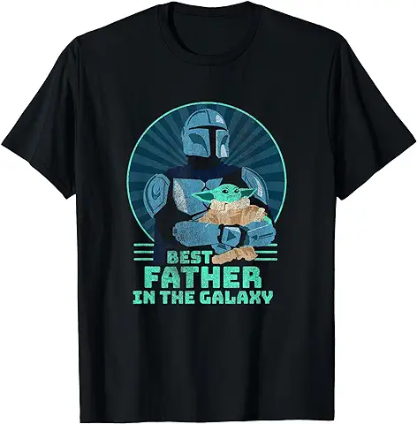 Star Wars: The Mandalorian & Grogu Best Dia Del Padre Camiseta  