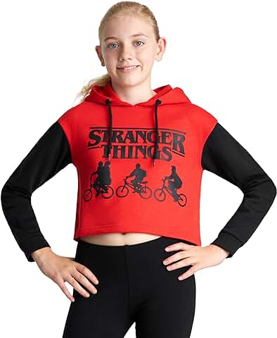 Stranger Things Sudadera Niña y Adolescentes 9-16 Años Sudadera con Capucha Regalos Cumpleaños Niños Colegio  