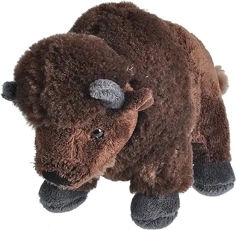 Wild Republic- Cuddlekins Mini Bisonte, Color, 20 cm (10856)  