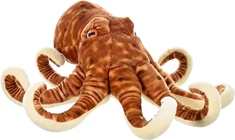 Wild Republic Cuddlekins Pulpo, Animales de Peluche, 30 cm, Regalo Recién Nacido, Peluches para Niños, Juguete de Peluche, Peluches para Niñas, Relleno Elaborado con Botellas Recicladas  