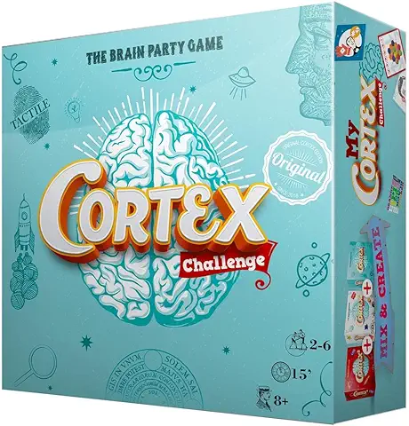 Zygomatic Cortex Challenge - Juego de Mesa en Español y Portugués, Hasta 6 Jugadores. 8+ (COR01ML)  