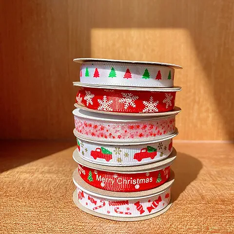 6 Rollos 60 Yardas 10mm Cinta De Navidad Cinta Navideña Para Envolver Regalos Cintas De Grogrén De Navidad Rollo De Cinta Colorida Temática De Navidad Rollo De Cintas Navidad Rojo Para Manualidades 6 Rollos 60 Yardas 10mm Cinta De Navidad Cinta Navideña Para Envolver Regalos Cintas De Grogrén De Navidad Rollo De Cinta Colorida Temática De Navidad Rollo De Cintas Navidad Rojo Para Manualidades
