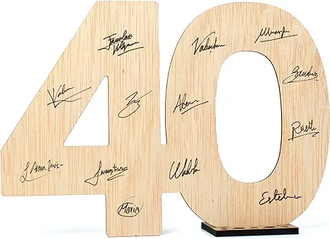 CONTRAXT Regalos Mujeres Hombres 40 Años. Ideas Detalles Decoracion Fiesta Regalo Tarjeta Felicitacion Original Cartel 40 Cumpleaños Mujer Hombre 40 Años Feliz Cumpleanos Madre Padre Amiga (40) CONTRAXT Regalos Mujeres Hombres 40 Años. Ideas Detalles Decoracion Fiesta Regalo Tarjeta Felicitacion Original Cartel 40 Cumpleaños Mujer Hombre 40 Años Feliz Cumpleanos Madre Padre Amiga (40)