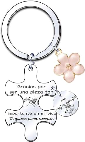 JRZDFXS Regalo de Buenos Amigos Regalo Amiga Llaveros para Amigas y Hermanas Llaveros para Tu Mejor Amiga Regalos de Cumpleaños Regalo Graduación Regalo Navidad JRZDFXS Regalo de Buenos Amigos Regalo Amiga Llaveros para Amigas y Hermanas Llaveros para Tu Mejor Amiga Regalos de Cumpleaños Regalo Graduación Regalo Navidad