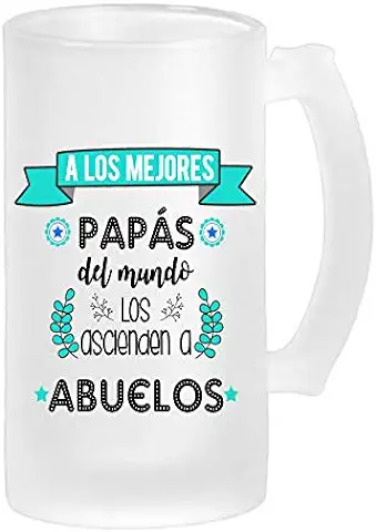 Los Eventos de la Tata. Jarra de Cerveza Regalo para Padre (Mejor Abuelo)  