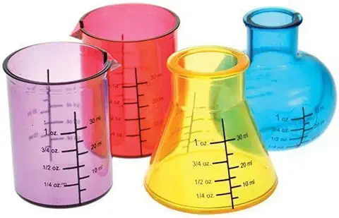 Out of the blue Chemistry Vasos de Chupito (4 Unidades, 50 ml)  