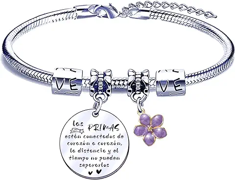 POIUYTRE Regalo Primas Regalo Pulsera para Prima Pulsera para Mujer Regalos de Cumpleaños Navidad Familiares Pulsera Primas Regalo Primas Originales Pulsera Mujer Primas POIUYTRE Regalo Primas Regalo Pulsera para Prima Pulsera para Mujer Regalos de Cumpleaños Navidad Familiares Pulsera Primas Regalo Primas Originales Pulsera Mujer Primas