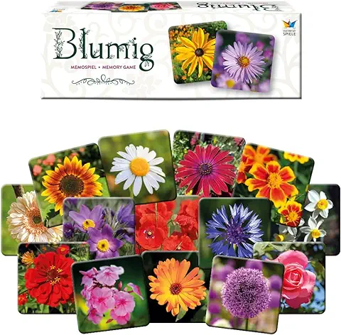 Starnberger Spiele - Floral - Juego de Notas para Adultos y Niños a Partir de 6 Años - Regalo para Amantes de la Naturaleza y las Flores Starnberger Spiele - Floral - Juego de Notas para Adultos y Niños a Partir de 6 Años - Regalo para Amantes de la Naturaleza y las Flores